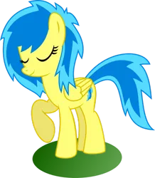 Size: 834x958 | Tagged: safe, artist:ulyssesgrant, derpibooru import, oc, oc:blueberry blitz, unofficial characters only, pegasus, pony, cute, simple background, solo, transparent background, vector