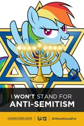 Size: 400x600 | Tagged: antisemitism, derpibooru import, judaism, rainbow dash, religion, safe