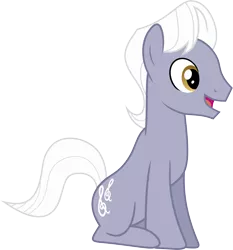 Size: 5000x5361 | Tagged: safe, artist:pikamander2, derpibooru import, royal riff, earth pony, pony, putting your hoof down, absurd resolution, background pony, male, open mouth, simple background, sitting, solo, stallion, transparent background, vector