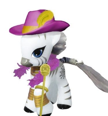 Size: 374x400 | Tagged: artist:blueshift, brushable, custom, derpibooru import, feather boa, hat, irl, king zebra, photo, pimp cane, pimp hat, safe, toy