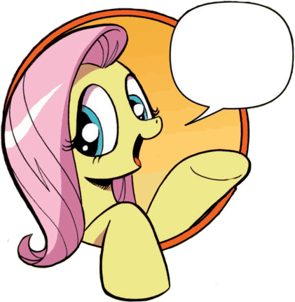 Size: 421x431 | Tagged: bad advice fluttershy, comic, exploitable, exploitable meme, fluttershy, idw, meme, safe, simple background, solo, template, transparent background