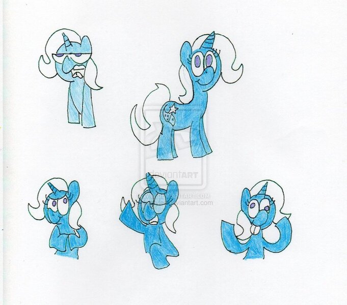 Size: 952x839 | Tagged: safe, artist:ixistyler, derpibooru import, trixie, pony, unicorn, female, mare, solo, watermark