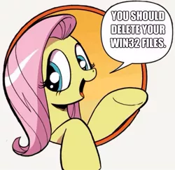 Size: 429x415 | Tagged: bad advice fluttershy, exploitable meme, fluttershy, idw, meme, safe