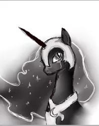 Size: 360x456 | Tagged: artist:derpygoverness, crying, derpibooru import, nightmare moon, safe