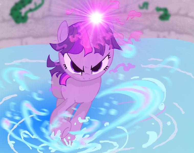 Size: 1532x1213 | Tagged: safe, artist:starlettskies, derpibooru import, twilight sparkle, magic