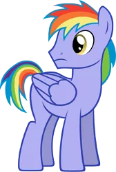 Size: 4000x5969 | Tagged: absurd resolution, artist:xgsymarley, derpibooru import, games ponies play, rainbow blaze, safe, simple background, solo, transparent background, vector