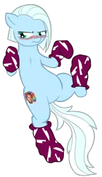 Size: 2320x4000 | Tagged: 4chan, artist:wootmaster, clothes, derpibooru import, featureless crotch, /mlp/, nicolas cage, oc, oc:tracy cage, safe, simple background, socks, solo, transparent background, tsundere, unofficial characters only