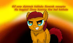 Size: 1024x610 | Tagged: artist:inkiepie, derpibooru import, fire, fluffy pony, fluffy pony original art, kill them all, safe