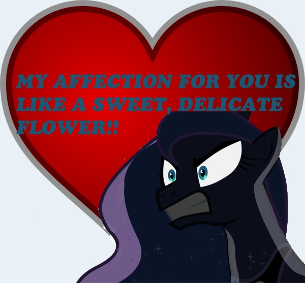 Size: 600x557 | Tagged: derpibooru import, heart, lasty's hearts, princess luna, safe, simple, solo, traditional royal canterlot voice, valentine