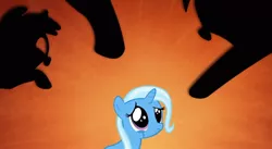 Size: 1974x1080 | Tagged: artist:bennett57, bullying, crying, derpibooru import, filly, sad, safe, trixie, trixiebuse