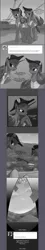 Size: 710x3966 | Tagged: airship, artist:marbleyarns, ask, bicorne, captain luna, derpibooru import, dialogue, drawing, dream, hat, princess luna, safe, tumblr, under a paper moon