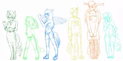 Size: 900x446 | Tagged: applejack, artist needed, belly button, cosplay, crossdressing, derpibooru import, fluttershy, homestuck, kanaya maryam, nepeta leijon, pinkie pie, rainbow dash, rarity, safe, sollux captor, source needed, tavros nitram, terezi pyrope, twilight sparkle, vriska serket