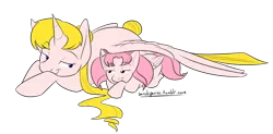 Size: 800x395 | Tagged: artist:kourabiedes, chibi-usa, crossover, derpibooru import, mother and daughter, ponified, rini tsukino, safe, sailor moon, serena tsukino, tsukino usagi