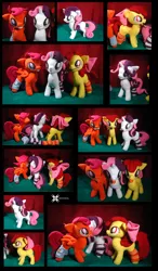 Size: 4000x6848 | Tagged: apple bloom, artist:oblitor, derpibooru import, irl, photo, plushie, safe, scootaloo, sweetie belle