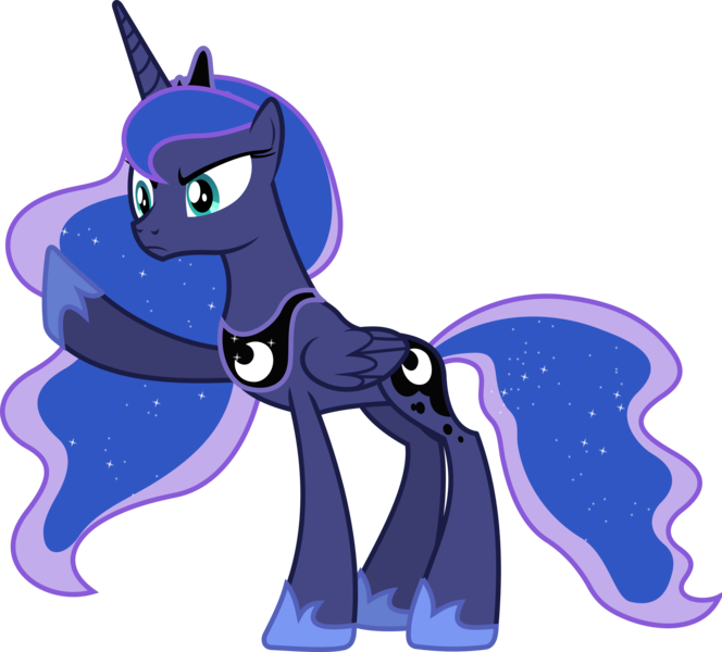 Size: 4234x3827 | Tagged: absurd resolution, artist:90sigma, derpibooru import, princess luna, safe, simple background, solo, svg, .svg available, transparent background, vector