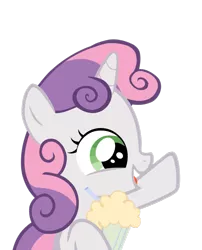 Size: 803x994 | Tagged: artist:vendetatj, cutie mark crusaders, derpibooru import, milkshake, safe, sweetie belle