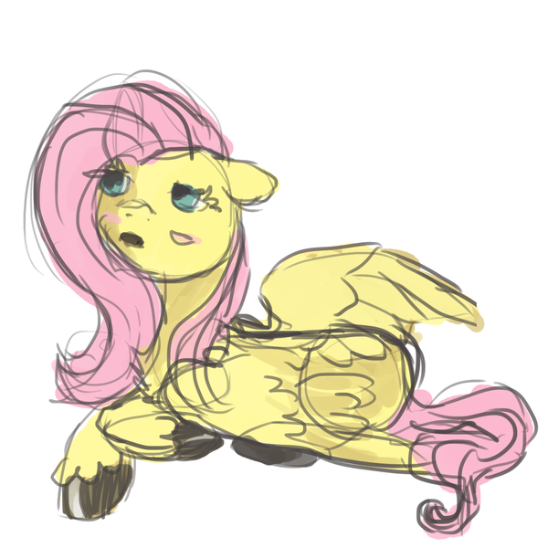 Size: 1374x1374 | Tagged: safe, artist:weepysheep, deleted from derpibooru, derpibooru import, fluttershy, pegasus, pony, blushing, simple background, solo, unshorn fetlocks, white background