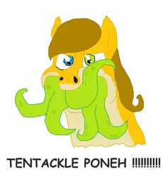 Size: 1180x1280 | Tagged: safe, artist:geepukefox, derpibooru import, comic sans, tentacles, turdash