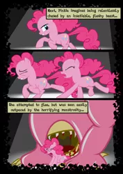 Size: 744x1052 | Tagged: artist:mashuga31, comic, derpibooru import, fanfic:silent ponyville, grimdark, pinkie pie