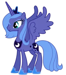 Size: 5300x6000 | Tagged: absurd resolution, artist:90sigma, derpibooru import, princess luna, s1 luna, safe, simple background, solo, svg, transparent background, vector