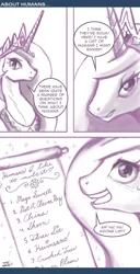 Size: 656x1280 | Tagged: artist:johnjoseco, ask princess molestia, comic, derpibooru import, human, princess celestia, princess molestia, safe, scroll