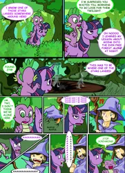 Size: 2531x3498 | Tagged: artist:razmere, berserk, comic, comic:warhorse, crossover, derpibooru import, human, safe, schierke, spike, twilight sparkle