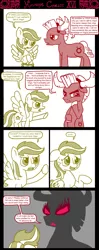 Size: 1050x2640 | Tagged: artist:ficficponyfic, comic, comic:important decisions, derpibooru import, libra, ponyscopes, safe, taurus, you dun goofed, zodiac