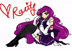 Size: 1024x724 | Tagged: artist:pixel-chick, cosplay, derpibooru import, humanized, rarity, safe, sailor moon