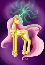 Size: 580x840 | Tagged: safe, artist:phenri, derpibooru import, fluttershy, alicorn, pony, alicornified, fluttercorn, race swap, solo