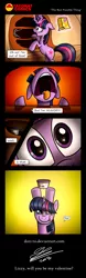 Size: 1205x3883 | Tagged: artist:dori-to, bipedal, comic, crying, derpibooru import, english, food, hungry, noodles, safe, tears of joy, text, twilight sparkle, valentine's day