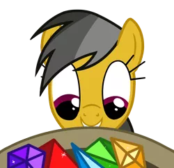 Size: 1350x1308 | Tagged: artist:drumblastingquilava, daring do, derpibooru import, gem, safe, simple background, transparent background, vector