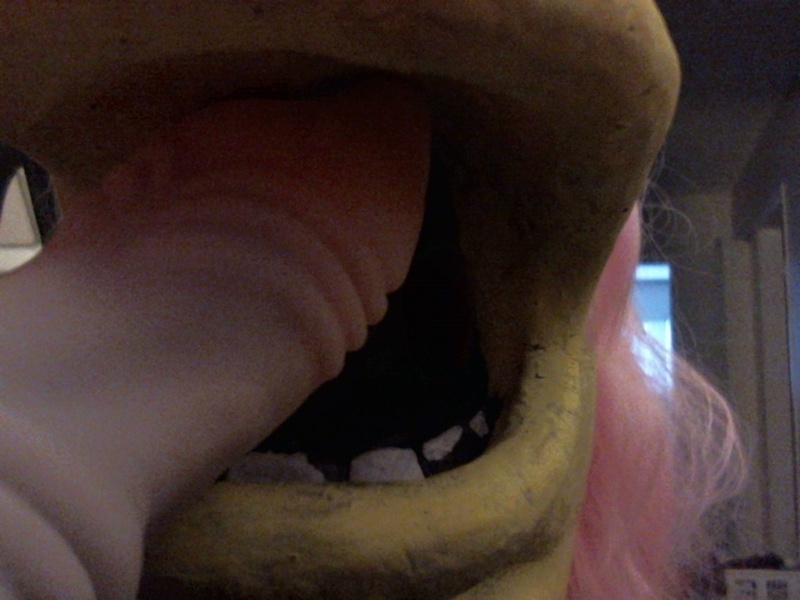 Size: 1280x960 | Tagged: blowjob, derpibooru import, dragon dildo, fluttershy, hoers mask, oral, questionable, sex