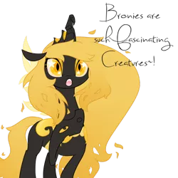 Size: 894x894 | Tagged: safe, artist:piichu-pi, derpibooru import, changeling queen oc, oc, oc:aurelia, oc:princess aurelia, unofficial characters only, changeling, changeling queen, changeling oc, female, simple background, slit eyes, solo, starry eyes, transparent background, vector, wingding eyes, yellow changeling