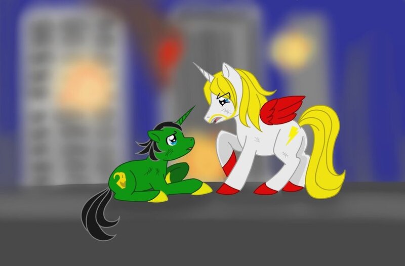 Size: 900x592 | Tagged: artist:beyondbirthdaybb, avengers, loki, marvel, ponified, safe, thor