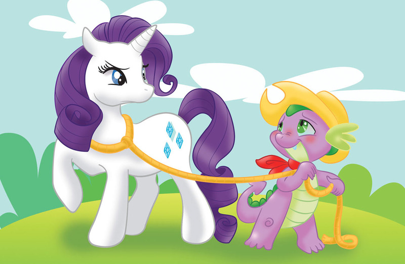 Size: 1179x769 | Tagged: safe, artist:friedavanraevels, derpibooru import, rarity, spike, female, male, rope, shipping, sparity, straight