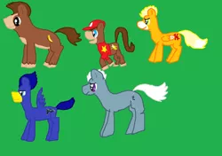 Size: 1118x788 | Tagged: safe, artist:askrongotheearthpony, derpibooru import, ponified, earth pony, pegasus, pony, crossover, diddy kong, donkey kong, donkey kong country, falco lombardi, fox mccloud, ms paint, star fox, super smash bros., super smash bros. brawl, tumblr, wolf o'donnell