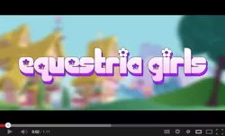 Size: 640x389 | Tagged: safe, artist:zxinsanity, derpibooru import, screencap, equestria girls, alternate universe, equestria girls logo, equestria girls: the parody series, fake, it begins, meme origin, parody, youtube, youtube link