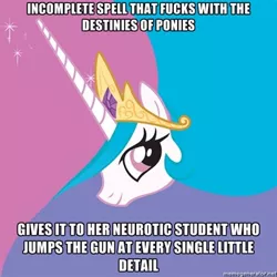 Size: 400x400 | Tagged: advice, advice meme, derpibooru import, exploitable meme, magical mystery cure, meme, meta, princess celestia, safe, trollestia, vulgar