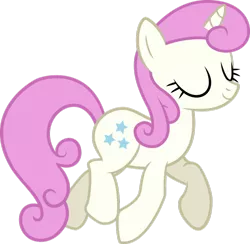 Size: 904x884 | Tagged: safe, artist:likonan, derpibooru import, twinkleshine, pony, unicorn, magical mystery cure, female, happy, mare, simple background, solo, transparent background, trotting