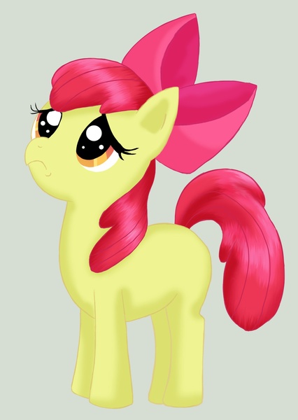 Size: 1374x1937 | Tagged: apple bloom, artist:stevensparkaholic, derpibooru import, safe, solo