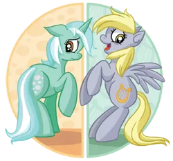 Size: 400x375 | Tagged: safe, artist:xkappax, derpibooru import, derpy hooves, pegasus, pony, female, mare, swapped cutie marks