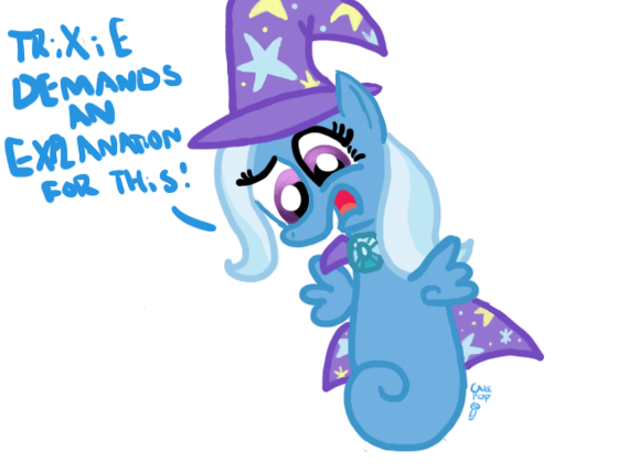 Size: 579x429 | Tagged: artist:swivee, derpibooru import, safe, sea pony, trixie