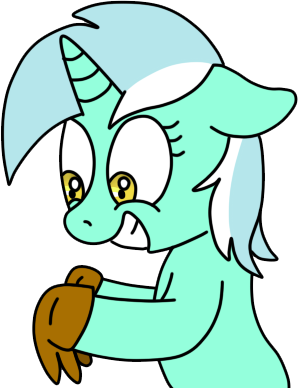 Size: 298x388 | Tagged: safe, artist:storm-swirl, derpibooru import, lyra heartstrings, clothes, floppy ears, gloves, grin, humie, irrational exuberance, simple background, smiling, that pony sure does love hands, transparent background, wide eyes