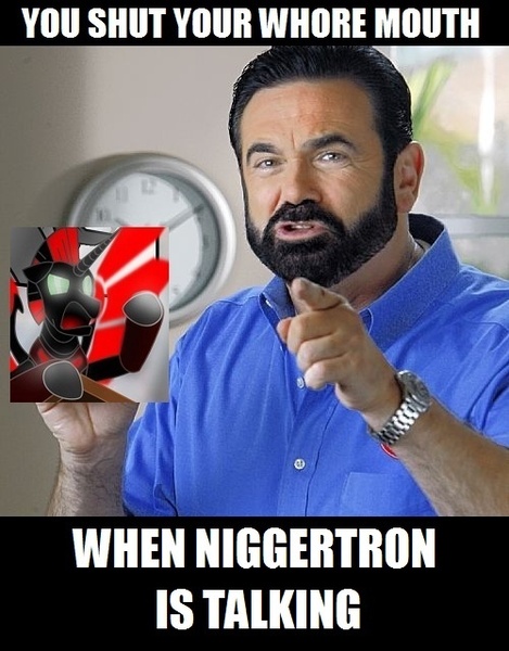 Size: 500x639 | Tagged: billy mays, derpibooru import, lord niggertron approves, oc, oc:niggertron, reaction image, safe, text, unofficial characters only, vulgar