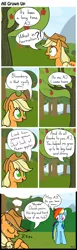 Size: 1324x4300 | Tagged: applejack, artist:mrbastoff, bloomberg, comic, dendrophilia, innuendo, rainbow dash, sleeping, suggestive, zzz