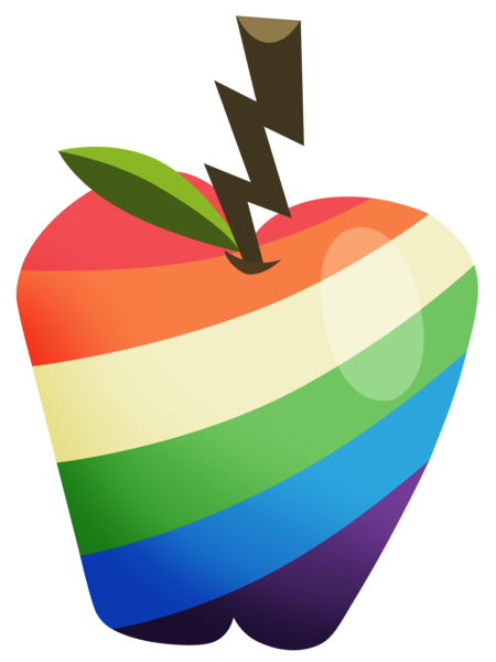 Size: 3000x4000 | Tagged: apple, artist:stormius, derpibooru import, food, no pony, safe, simple background, transparent background, vector, zap apple