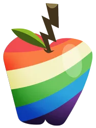 Size: 3000x4000 | Tagged: apple, artist:stormius, derpibooru import, food, no pony, safe, simple background, transparent background, vector, zap apple