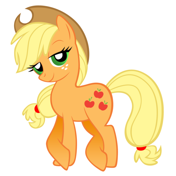 Size: 3000x3000 | Tagged: safe, artist:stormius, derpibooru import, applejack, earth pony, pony, crossed hooves, female, mare, simple background, solo, transparent background, vector