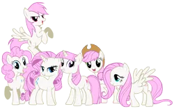 Size: 5400x3400 | Tagged: applejack, artist:mihaaaa, artist:shadowhedgiefan91, color edit, derpibooru import, fluttershy, mane 6 recolors, mane six, pinkie pie, rainbow dash, rarity, safe, simple background, transparent background, twilight sparkle, twinkleshine, vector