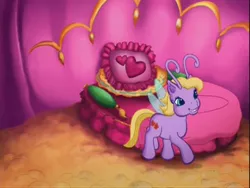 Size: 640x480 | Tagged: background pony, bed, breezie, flower, g3, house, safe, the princess promenade